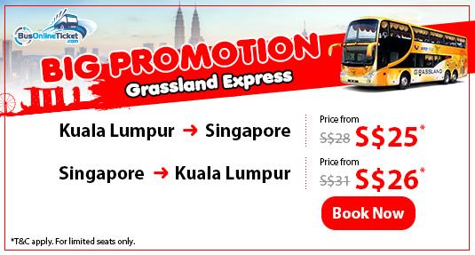 Grassland Express Special Promotion BusOnlineTicket