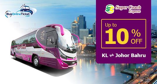 10 Off For Bus From Kl To Jb With Super Coach Express Busonlineticket Com