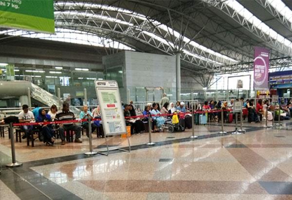 吉隆坡中央车站的 ETS 电动火车等候区