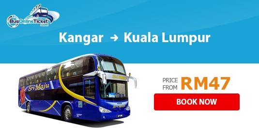 Sri Maju Bus From Kangar To Kuala Lumpur Busonlineticket Com