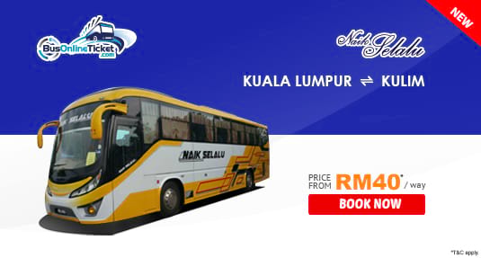 Naik Selalu Express Bus Between Kl And Kulim Busonlineticket Com