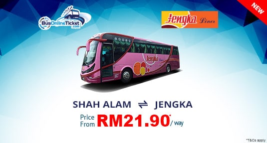 Jengka Liner Bus Between Jengka Shah Alam Busonlineticket Com