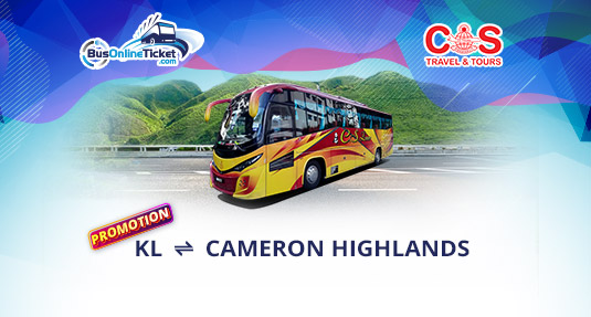 Cs Travel Cameron Highlands Bus Ticket Promo Busonlineticket Com