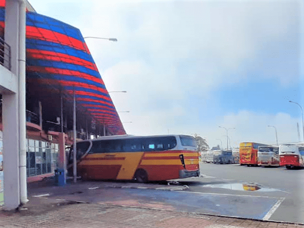 Buses in Segamat Bus Station