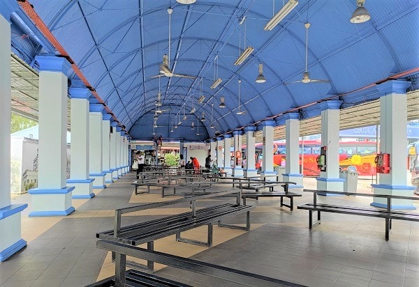 Buses in Segamat Bus Station