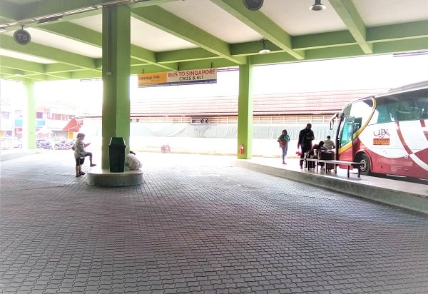 Bus Platform at Tun Aminah Bus Terminal