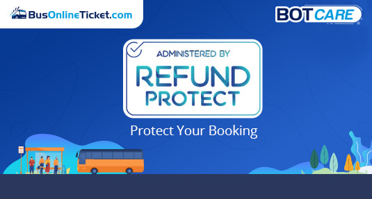 Get Refund Protect with BusOnlineTicket.com