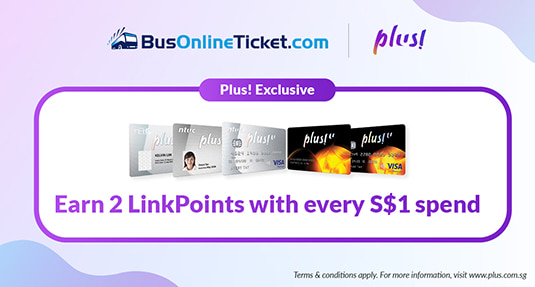 Earn LinkPoints & Redeem with your Plus! Card today!