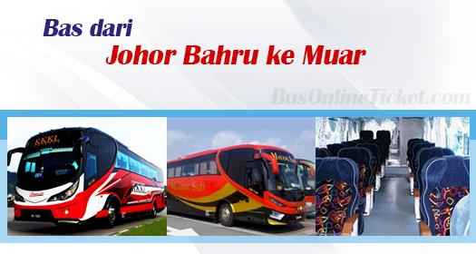 Bas dari Johor Bahru ke Muar