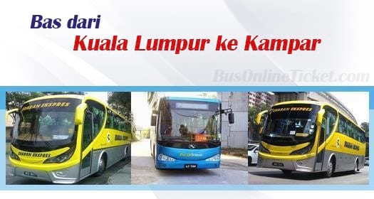 Bas dari Kuala Lumpur ke Kampar