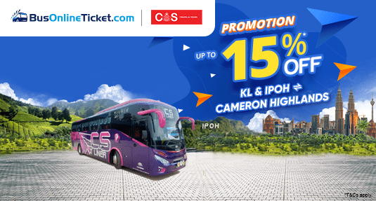 CS Travel and Tours Promo Cameron Highlands