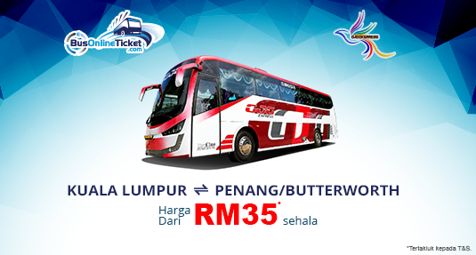 GJG Express Offers Bus From Kuala Lumpur to Butterworth and Penang