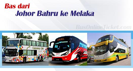 Bas Johor Bahru ke Melaka