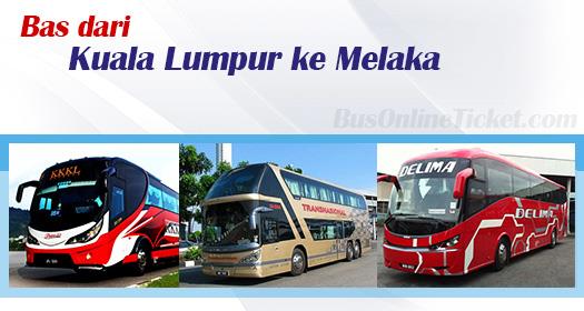 Bas dari Kuala Lumpur ke Melaka