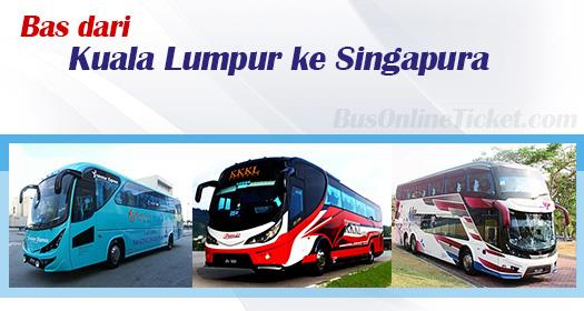 Bas dari Kuala Lumpur ke Singapura