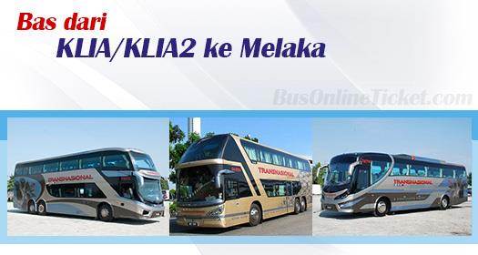 Bas KLIA/KLIA2 ke Melaka