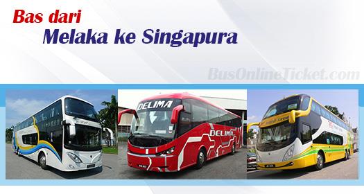 Bas dari Melaka ke Singapura