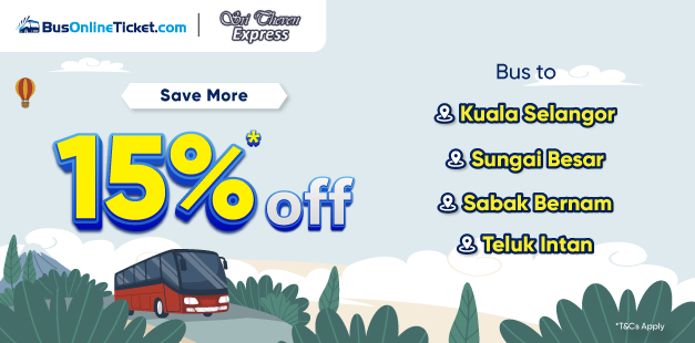 Use Code: BOTSTE15 to enjoy 15% OFF Sri Theven Express bus ticket booking