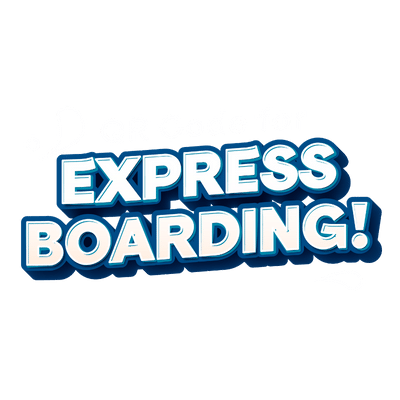 QR Code for Express Boarding