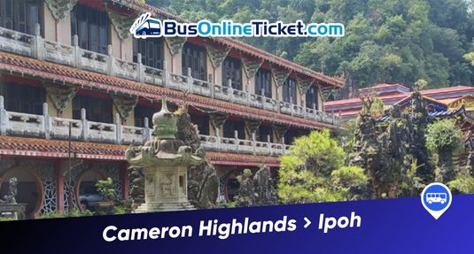 Bus from Cameron Highlands to Ipoh