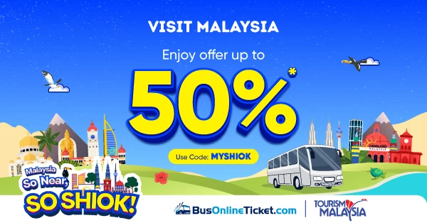 Visit Malaysia with BusOnlineTicket.com