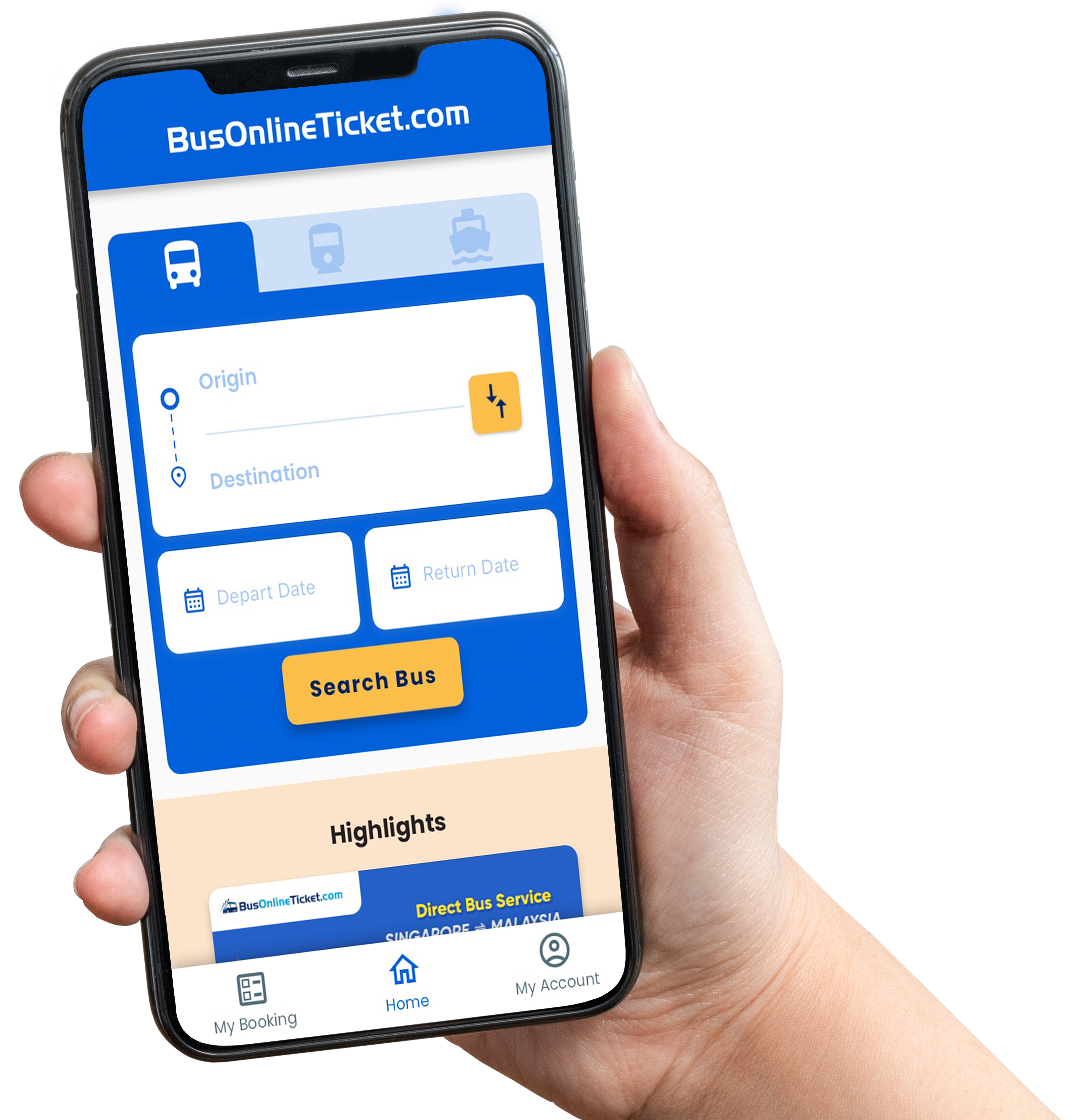 Download BusOnline Ticket App