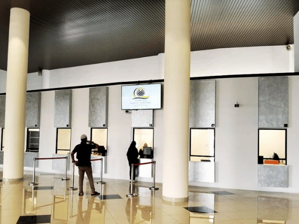 Counter at Kangar Bus Terminal