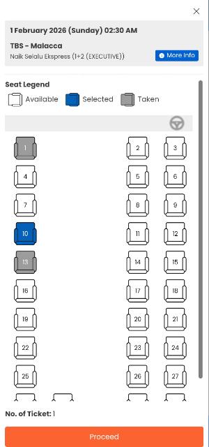 How to Book BusOnline Ticket - Select Bus