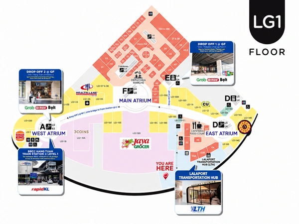 Lalaport LG Floor Plan