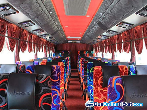 Arwana Express Bus Seats