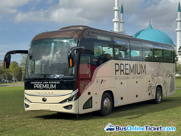 Causeway Link Express coach exterior