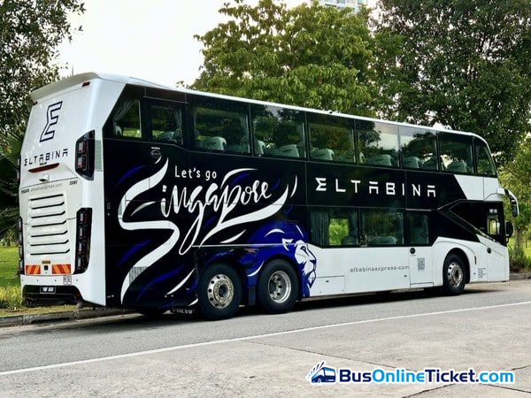 Eltabina Jaya Pte Ltd coach exterior