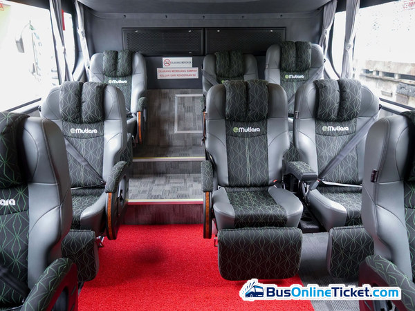 E-Mutiara Bus Seats