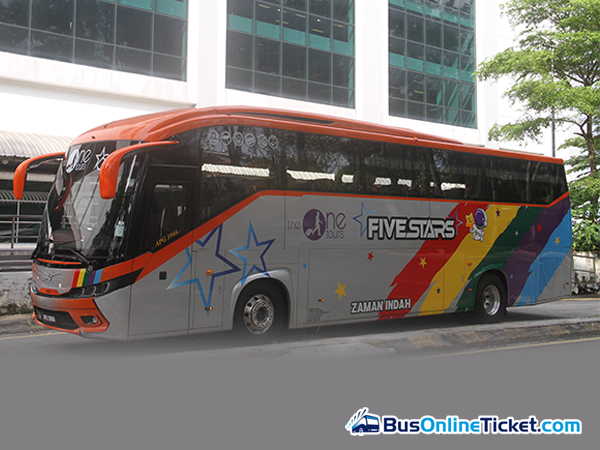 The One Tours & Travel (Five Stars Express) coach exterior