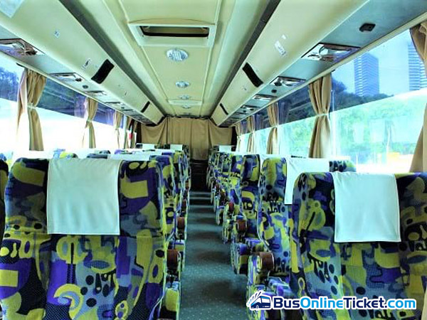 Golden Coach Express Bus Seats