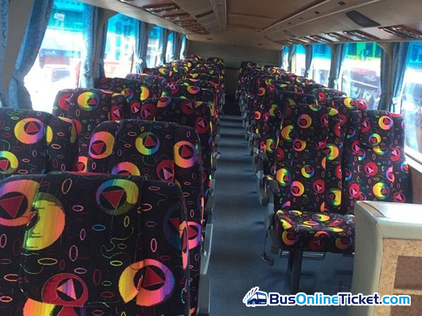 Maharani Express Bus Seats