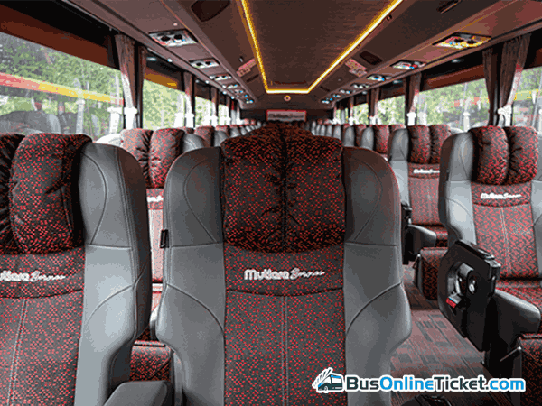Mutiara Borneo Bus Interior