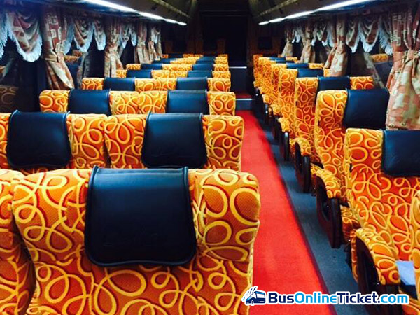 Quick Liner Express Bus Seats