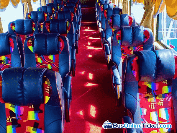 The One Travel & Tours Bus Seats The One Travel & Tours Bus Seats