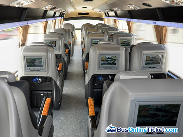 The One Travel & Tours Bus Seats